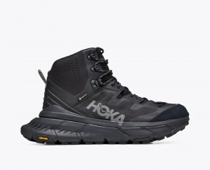 Black Men's HOKA TenNine Hike GTX Hiking Boots | 2394170-EC