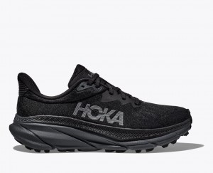 Black Women's HOKA Challenger 7 Trail Running Shoes | 5162794-ND