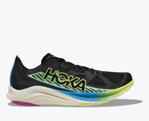 Black / Green / Blue Women's HOKA Cielo Road Running Shoes | 3120648-ZX