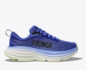 Dark Blue Women's HOKA Bondi 8 Running Shoes | 1736895-TW