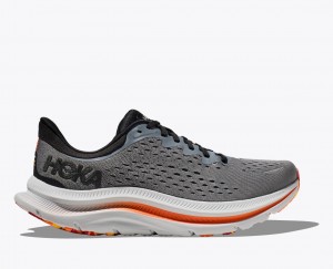 Dark Grey Men's HOKA Kawana Sneakers | 8432596-UF