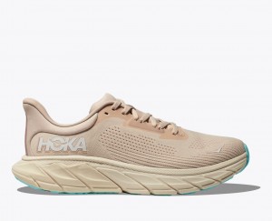 Khaki Women's HOKA Arahi 7 Running Shoes | 7481360-DE