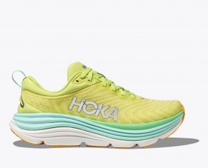 Light Green Women's HOKA Gaviota 5 Running Shoes | 6194308-SZ