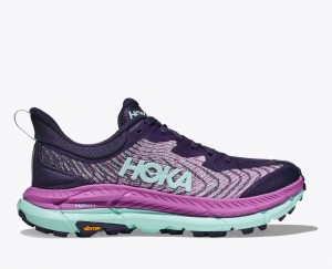 Purple / Pink Women's HOKA Mafate Speed 4 Trail Running Shoes | 7823169-TF