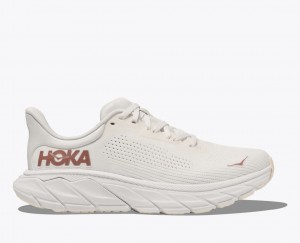 White Women's HOKA Arahi 7 Running Shoes | 7083125-NC