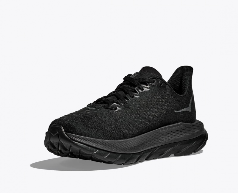 Black Men's HOKA Mach 5 Running Shoes | 4638025-YH