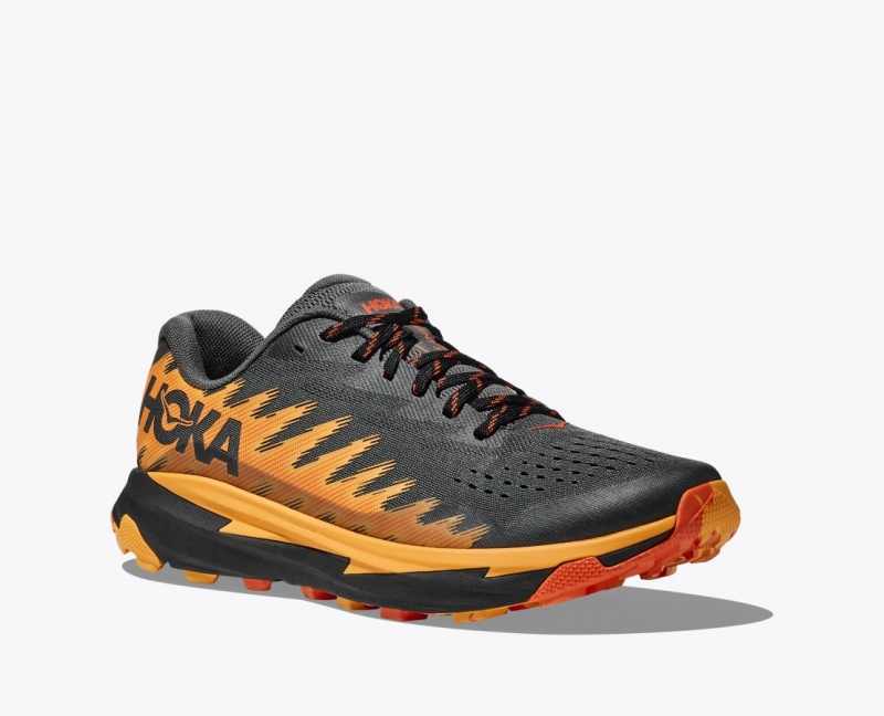 Black / Orange Men's HOKA Torrent 3 Trail Running Shoes | 9843572-NR