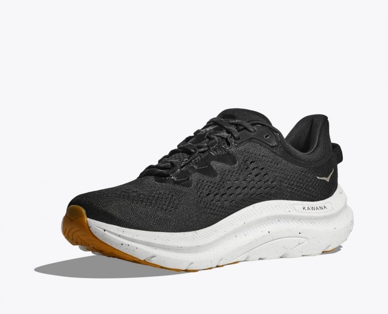 Black / White Men's HOKA Kawana 2 Running Shoes | 8275431-DW