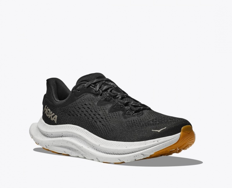 Black / White Men's HOKA Kawana 2 Running Shoes | 8275431-DW