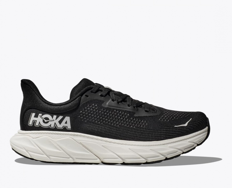 Black / White Women\'s HOKA Arahi 7 Running Shoes | 3021648-OE