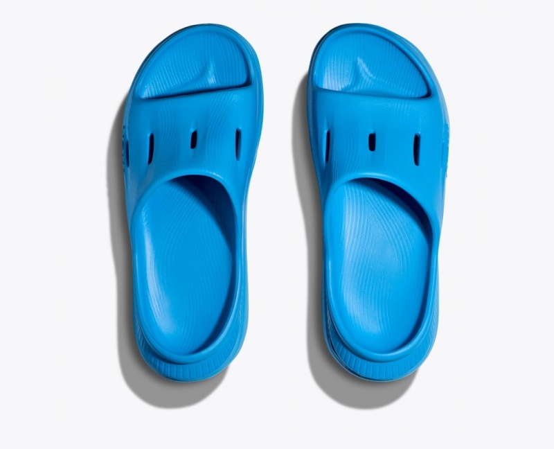 Blue Kids' HOKA Ora Recovery 3 Slides | 4253871-CM