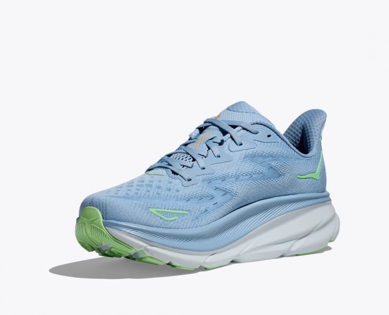 Blue Men's HOKA Clifton 9 Running Shoes | 5248796-RL