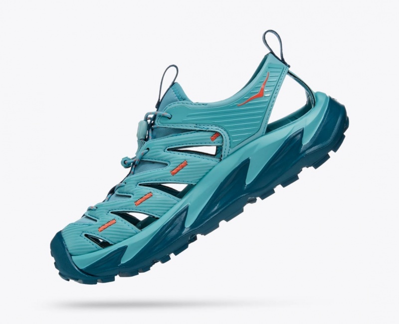 Blue Women's HOKA Hopara Sandals | 1685274-RP