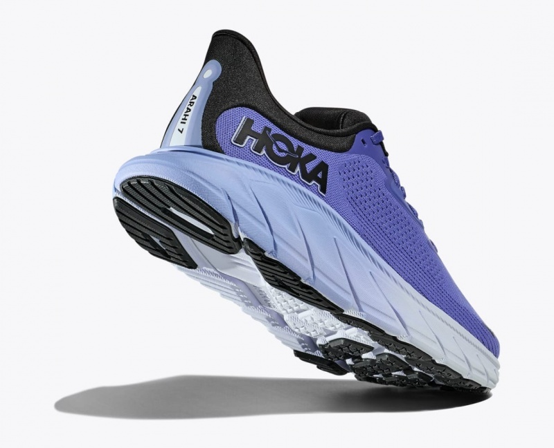 Dark Blue Women's HOKA Arahi 7 Running Shoes | 9106284-VI