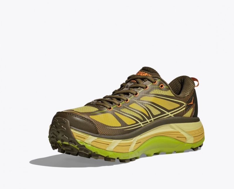 Dark Olive Women's HOKA Mafate Speed 2 Sneakers | 9062453-ZE