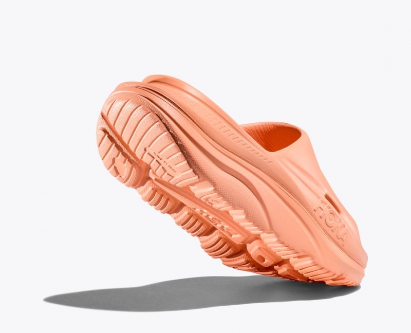 Dark Orange Women's HOKA Ora Recovery 3 Slide | 4961872-QS