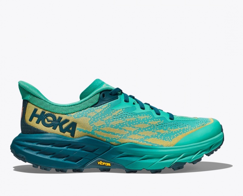 Deep Turquoise Women\'s HOKA Speedgoat 5 Trail Running Shoes | 9164720-CO