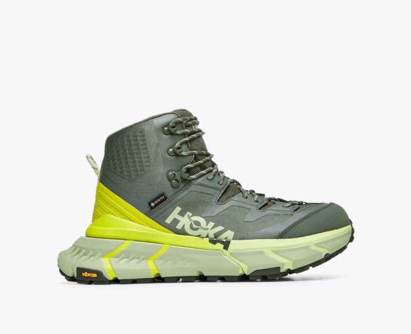 Green Men\'s HOKA TenNine Hike GTX Hiking Boots | 0931842-XT