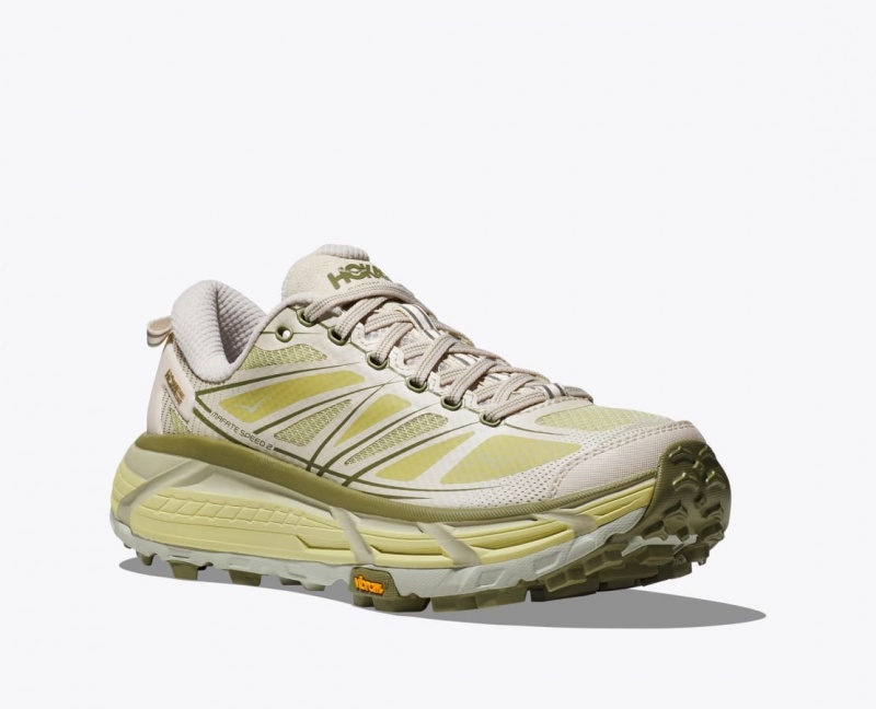 Green / Grey Women's HOKA Mafate Speed 2 Sneakers | 3425697-RP