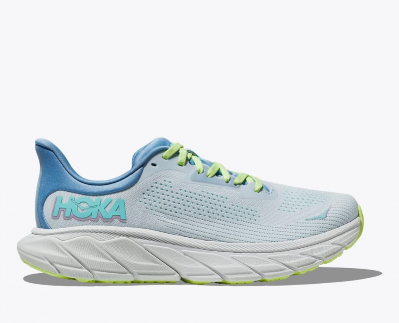 Light Blue Women\'s HOKA Arahi 7 Running Shoes | 4789615-CO