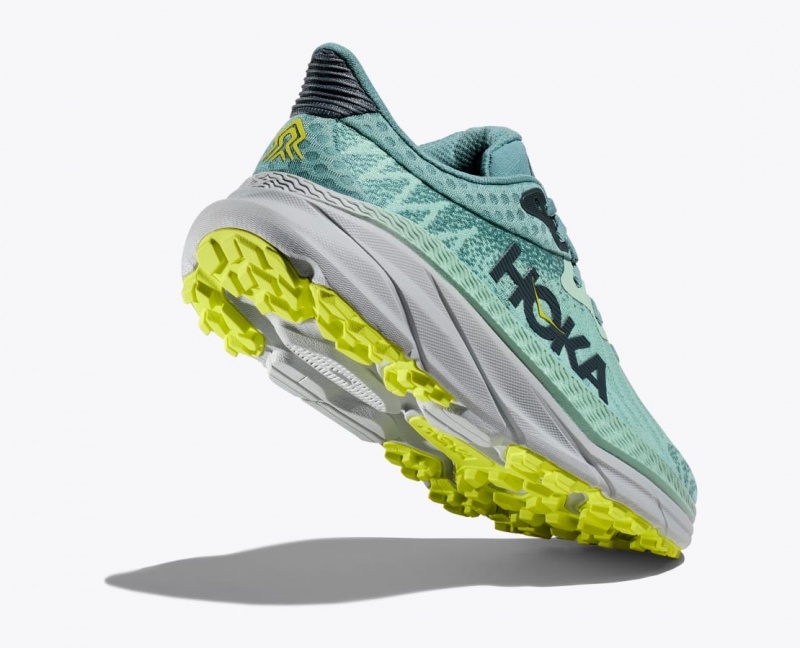 Mint Women's HOKA Challenger 7 Trail Running Shoes | 7563084-RU