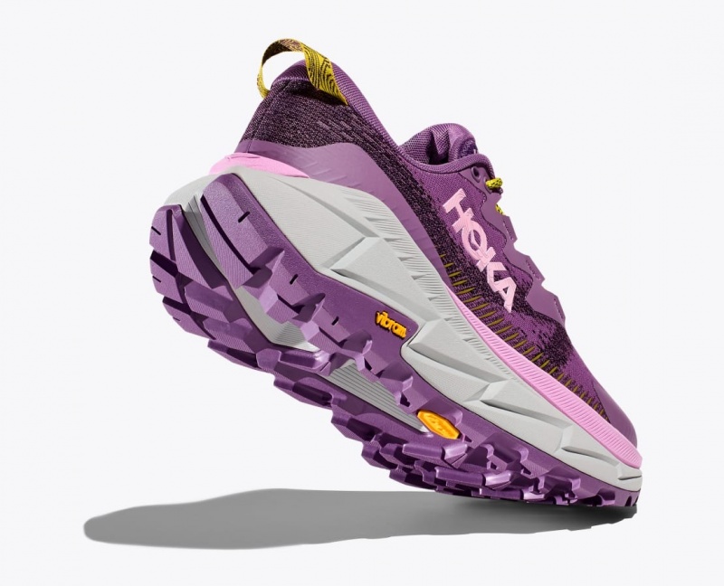 Purple Women's HOKA Skyline-Float X Hiking Shoes | 6291534-OR