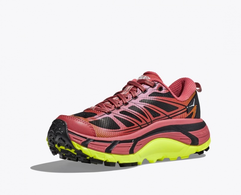 Red Brown / Black Women's HOKA Mafate Speed 2 Sneakers | 8097216-LY