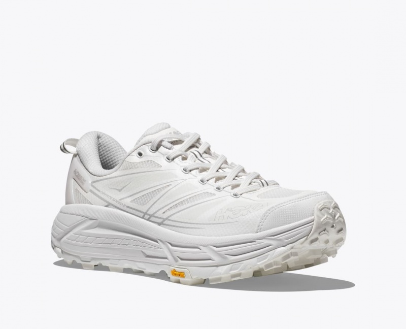 White Women's HOKA Mafate Speed 2 Sneakers | 4768539-DG